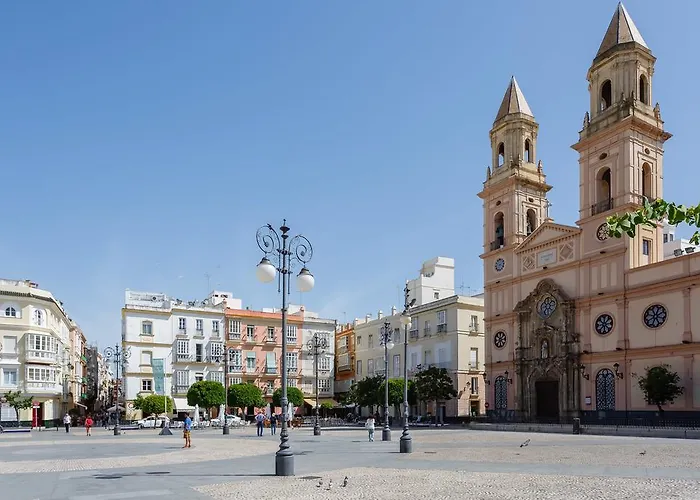 شقة El Atico De Marinas Free Parking By Cadiz4rentals